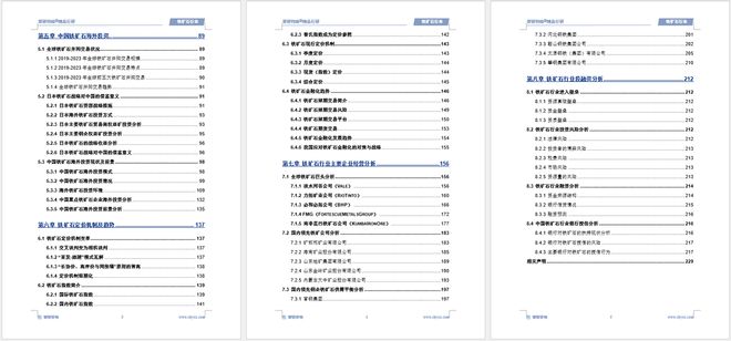 铁矿石行业分析！中国铁矿石行业市场发展前景研究报告（2024版）(图6)